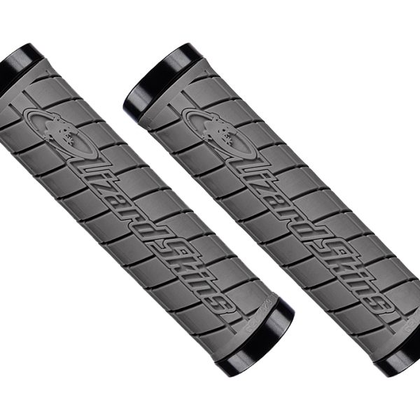 Vairo rankenėlės Lizard Skins Logo Lock-On Graphite 31.75 mm