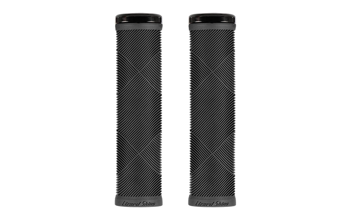 Vairo rankenėlės Lizard Skins Strata Single Lock-On Jet Black 32.25 mm