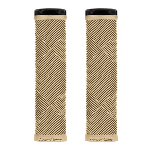 Vairo rankenėlės Lizard Skins Strata Single Lock-On Sand Tan 32.25 mm