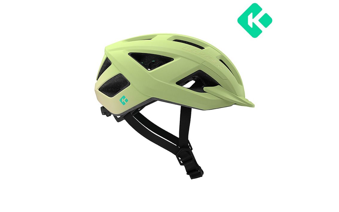 Šalmas dviratininkui Lazer Cerro KinetiCore Matte Green Mango