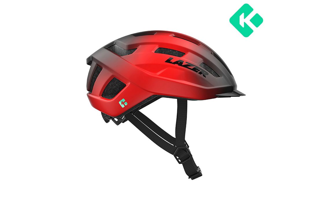Šalmas dviratininkui Lazer Codax KinetiCore Matte Red