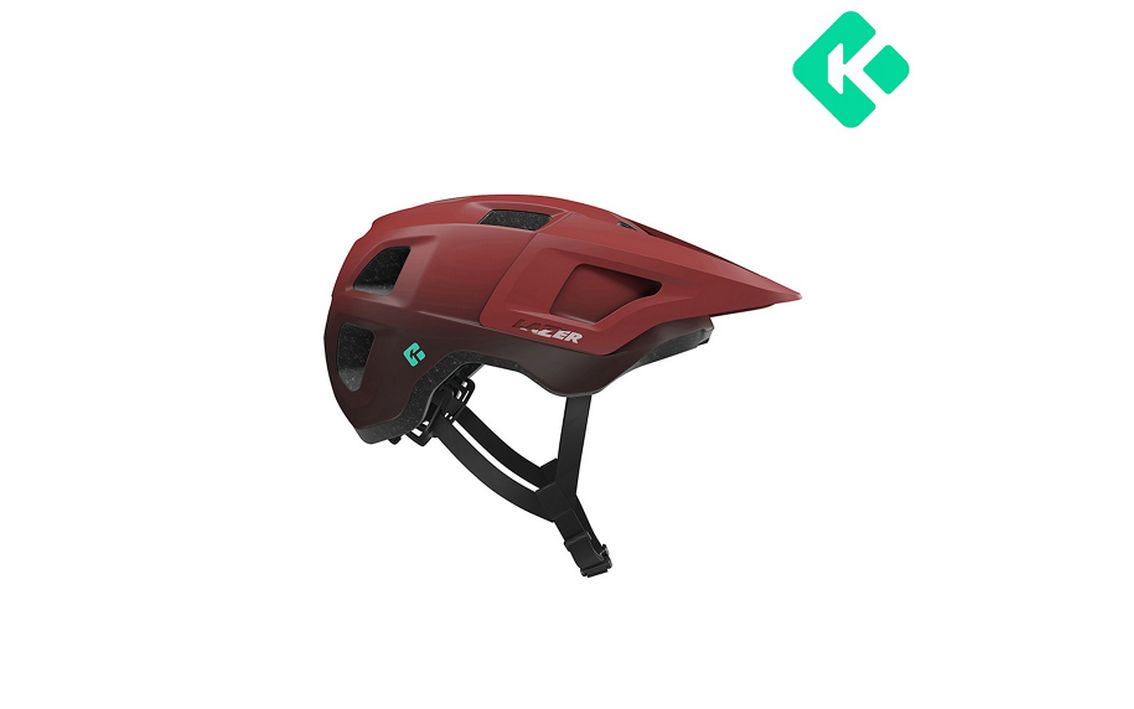 Šalmas dviratininkui Lazer Finch KinetiCore Matte Maroon Black