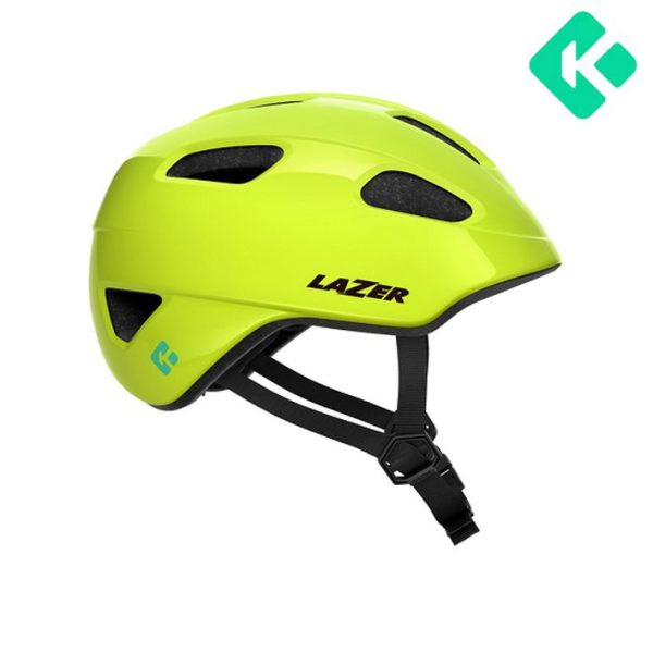 Šalmas dviratininkui Lazer Nutz 2.0 KinetiCore Flash Yellow