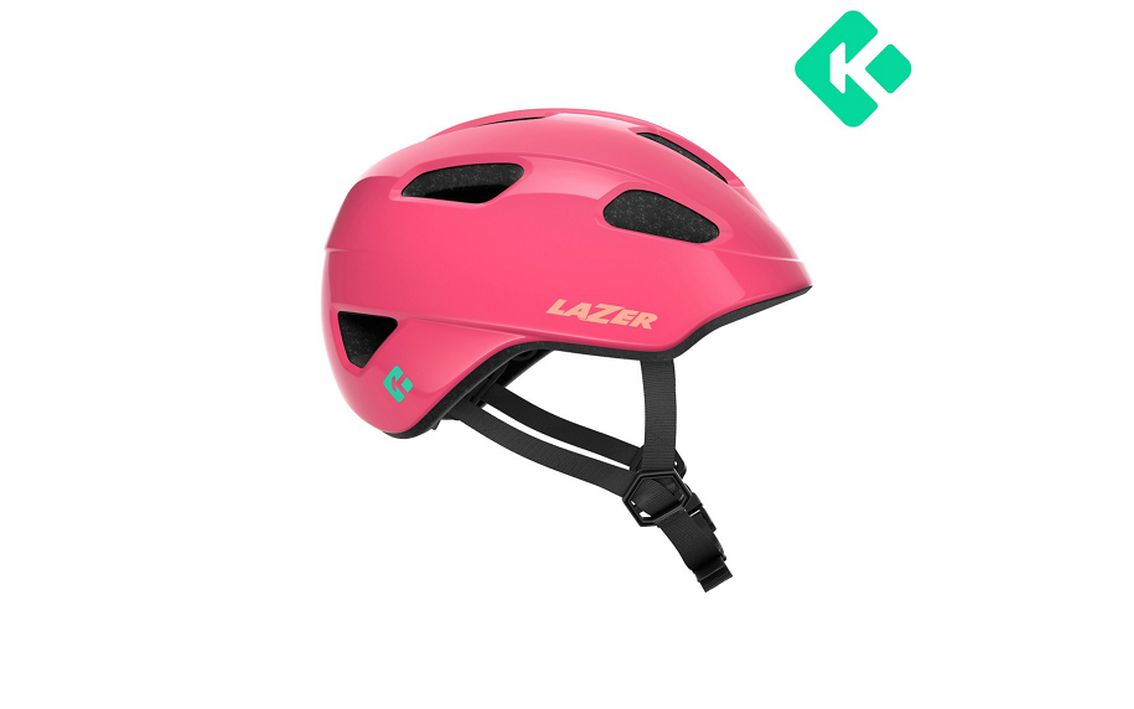 Šalmas dviratininkui Lazer Nutz 2.0 KinetiCore Fuchsia