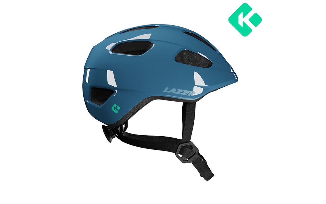 Šalmas dviratininkui Lazer Nutz 2.0 KinetiCore Steel Blue