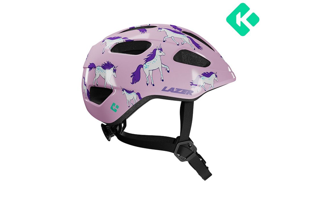 Šalmas dviratininkui Lazer Nutz 2.0 KinetiCore Unicorns