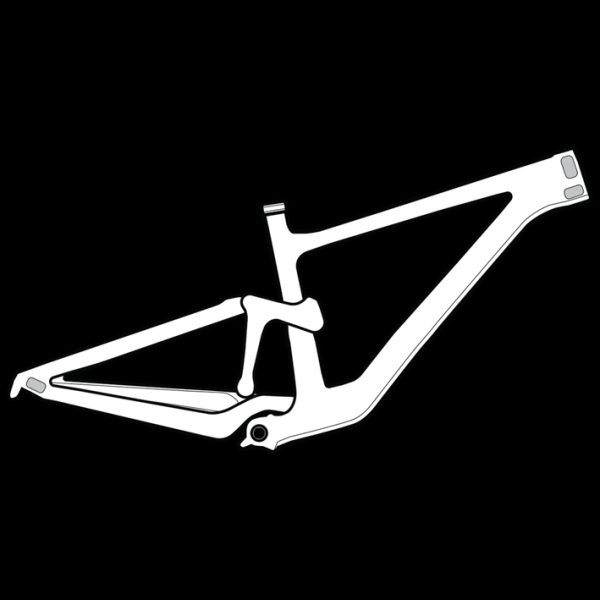 Apsauga rėmui Lizard Skins Frame Wrap Cable Rub Kit