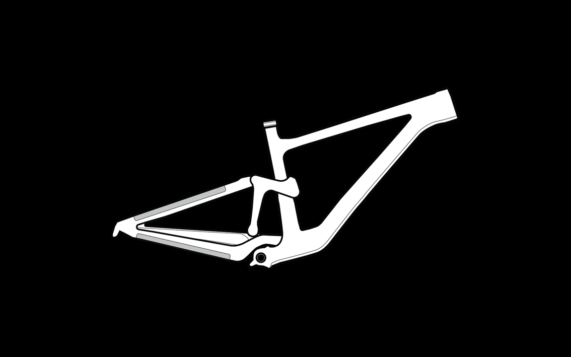 Apsauga rėmui Lizard Skins Frame Wrap Small