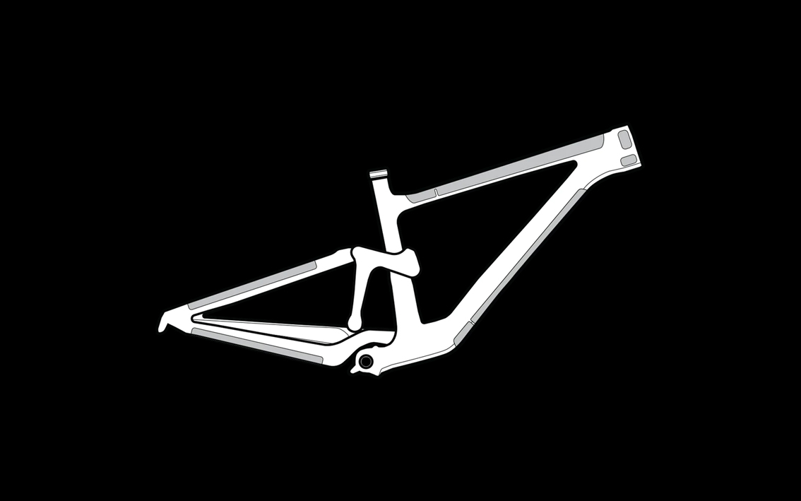 Apsauga rėmui Lizard Skins Frame Wrap Frame Kit
