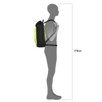 Kuprinė Ortlieb Velocity High-Vis Neon Yellow - Black Reflective 5