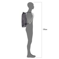 Kuprinė Ortlieb Daypack Metrosphere Black Embossed 6