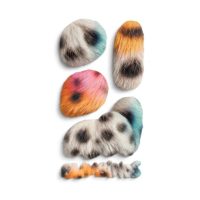 Skydelių komplektas Ass Savers Bumbinos Spash Pack Polka Panther 18-20" 5