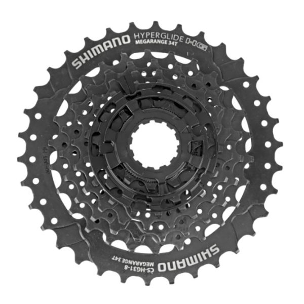 Žvaigždžių blokas galinis Shimano CS-HG31-8