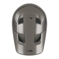 Šalmas dviratininkui ABUS HiDrop Dust Grey 6