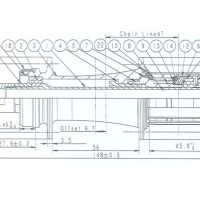 Stebulė galinė Novatec D982TSB-CL-B12 12 x 148 mm 2