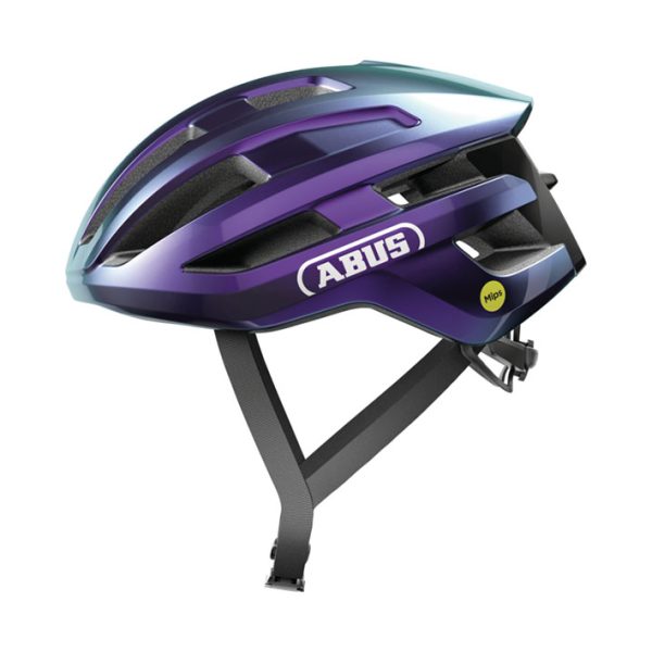 Šalmas dviratininkui ABUS PowerDome MIPS Flip Flop Purple