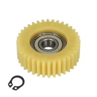 Nailoninis krumpliaratis 36T su 608 guoliu (38 mm, geltonas)