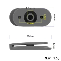 Įkrovimo lizdo silikoninis dangtelis Xiaomi 6 Lite (originalas)