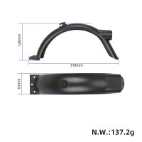 Galinis sparnas su kabliu Xiaomi 4 (juodas)