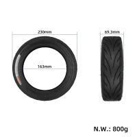 Bekamerė savaime užsitaisanti padanga CST 10x2.50 V protektoriaus (C-9351)