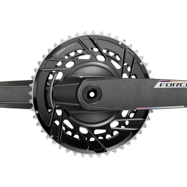 Žvaigždžių blokas priekinis SRAM Power Meter Force E1 AXS DUB