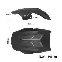Galinis sparnas Kukirin G4 Max (originalas)