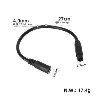 Adapterio kabelis DC 2.1 – CQ jungtis