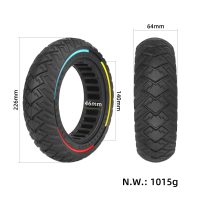 Pilnavidurė off-road padanga 9.5x2.5 su trijų spalvų žiedu