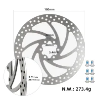 Sustiprintas stabdžių diskas 180 mm, 3 mm, 6 varžtų