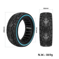 Pilnavidurė off-road padanga 8.5x2.5 su mėlynu žiedu