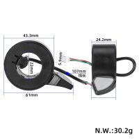 Kairė stabdžio rankena Ninebot Max G30D / Kugoo S1 Pro (pilka)