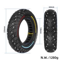 Pilnavidurė sniego off-road padanga 10x2.5 su dygliais (37 mm griovelis)