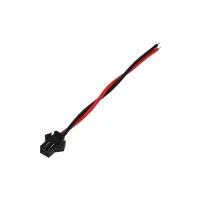 Jungtis SM 2P male su laidu 10 cm (2,54 mm)