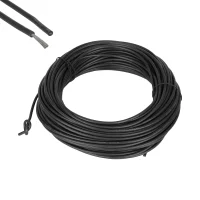 Silikoninis laidas 16 AWG, 30 m (juodas)