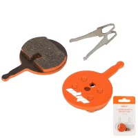 Metalinės stabdžių trinkelės SRAM Avid BB5 (oranžinės, 6 skylių)