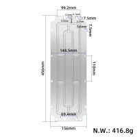 Baterijos dangtis Xiaomi 6 Lite (originalas)