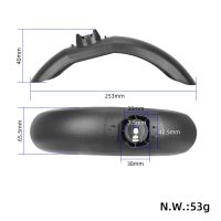 Priekinis sparnas Ninebot Max G30 (juodas)