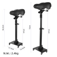 Sėdynė su didele balnele Segway Max G30 (juoda)