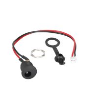 Įkrovimo lizdas DC 5.5x2.1 mm su 2 kontaktų jungtimi
