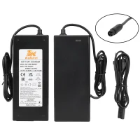 Įkroviklis 58,8V 2A su CQ 3 kontaktų jungtimi Kukirin G2 Master / G3 Pro (EU), originalas
