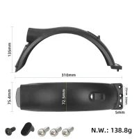 Galinis sparnas su kabliu ir varžtais Xiaomi 6 Lite (originalas)