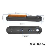 Priekinės šakės dekoratyviniai dangteliai su atšvaitais Xiaomi 4 Ultra (pilki)