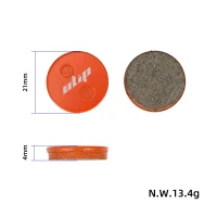 Metalinės stabdžių trinkelės Xiaomi M365 (oranžinės)