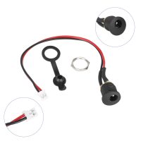 Įkrovimo lizdas DC 5.5x2.1 mm su 2 kontaktų jungtimi