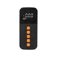 Nešiojama elektrinė pompa (juoda-oranžinė)