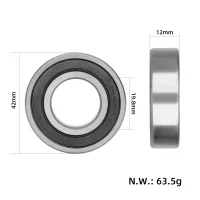 Guolis 6004RS (20x42x12 mm)