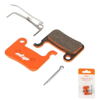 Metalinės dervos stabdžių trinkelės Xtech / Xiaomi 3 (oranžinės)