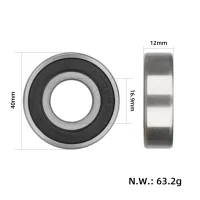 Guolis 6203RS (17x40x12 mm)