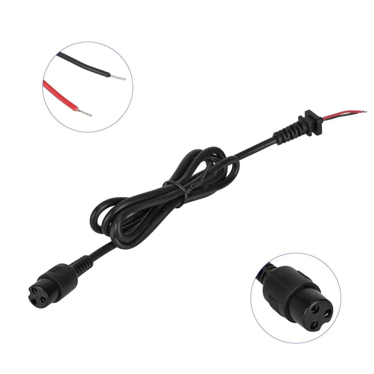 Įkroviklio laidas su GX16 jungtimi 54,6V 2A