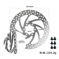 Sustiprintas stabdžių diskas 160 mm, 3 mm, 6 varžtų